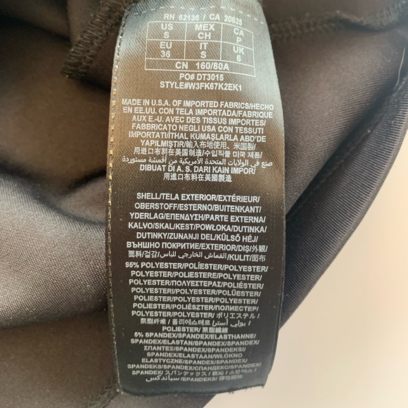 Guess Peplum Mesh Mini Dress in Black | Small - Picture 6 of 6